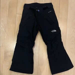 The North Face Kids Black Snow Pants size XS (6) - never used